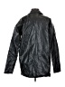 PrettyLittleThing 100% Polyurethane Black Raincoat Size 0 - photo 2