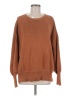 Double Zero Solid Brown Pullover Sweater Size M - photo 1