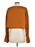 Nap 100% Polyester Brown Long Sleeve Blouse Size L - photo 2