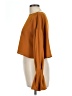 Nap 100% Polyester Brown Long Sleeve Blouse Size L - photo 5