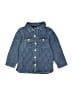 OshKosh B'gosh Argyle Blue Denim Jacket Size 2T - photo 1