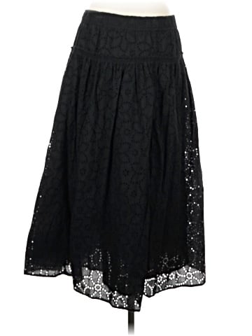Madewell Eyelet Pull-On Midi Skirt (view 2)