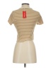 Brooklyn Karma Gold Short Sleeve Turtleneck Size XS - photo 2
