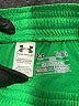 Under Armour 100% Polyester Solid Green Athletic Shorts Size L (youth) - photo 3