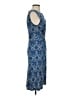 Tory Burch 100% Silk Blue Cocktail Dress Size S - photo 4