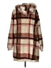 Assorted Brands 100% Polyester Plaid Brown Poncho Size L - photo 2