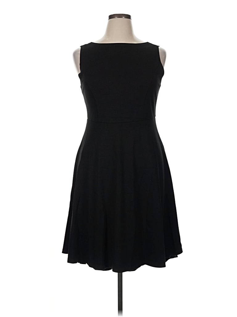 Pre-owned Reoria Cocktail Dress In Black