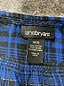 Lane Bryant Plaid Blue Long Sleeve Button-Down Shirt Size 14 - 15 Plus - photo 7