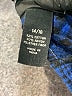 Lane Bryant Plaid Blue Long Sleeve Button-Down Shirt Size 14 - 15 Plus - photo 8