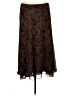 Chaps Paisley Brown Formal Skirt Size L - photo 1