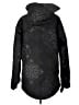 Armada 100% Polyester Paisley Black Raincoat Size 10 - photo 2