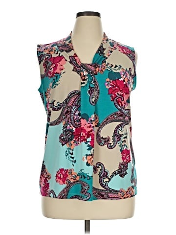 Dana Buchman Sleeveless Blouse (view 1)