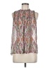 Maison d' Amelie Silver Sleeveless Blouse Size M - photo 1