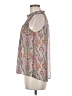 Maison d' Amelie Silver Sleeveless Blouse Size M - photo 5