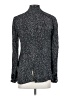 Diane von Furstenberg 100% Viscose Polka Dots Gray Blazer Size 4 - photo 2