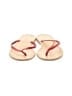 J.Crew Red Flip Flops Size 5 - photo 2
