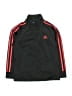 Adidas 100% Polyester Black Track Jacket Size 5 - photo 1