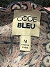 Code Bleu 100% Viscose Blue Long Sleeve Blouse Size M - photo 7