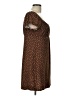 No Boundaries Hearts Brown Casual Dress Size L - photo 4