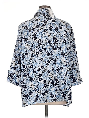 Maggie Barnes 3/4 Sleeve Blouse (view 2)