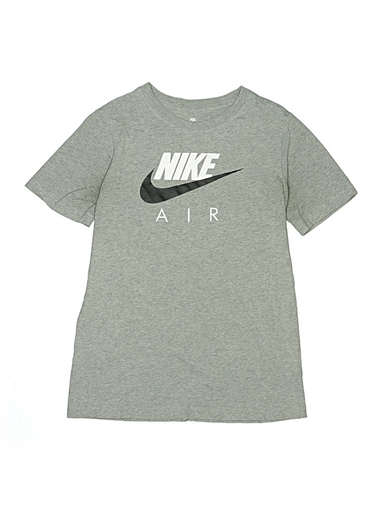 Pre-owned Nike Kids' Short Sleeve T-shirt In Gray