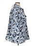 Maggie Barnes Floral Blue 3/4 Sleeve Blouse Size 2X - photo 4