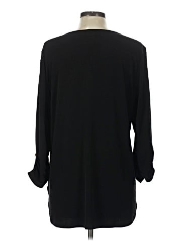 JM Collection Long Sleeve Blouse (view 2)