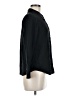 Boden 100% Silk Black Long Sleeve Silk Top Size 6 (petite) - photo 4