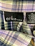 Erika Plaid Blue 3/4 Sleeve Button-Down Shirt Size 2X - photo 7