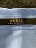 Guess Color Block Blue Long Sleeve Blouse Size L - photo 7