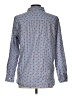 Gap Outlet 100% Cotton Print Blue Long Sleeve Button-Down Shirt Size L - photo 2