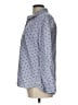 Gap Outlet 100% Cotton Print Blue Long Sleeve Button-Down Shirt Size L - photo 5