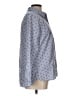 Gap Outlet 100% Cotton Print Blue Long Sleeve Button-Down Shirt Size L - photo 4