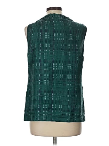 Tory Burch Sleeveless Silk Top (view 2)