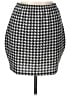 Shein Houndstooth Black Casual Skirt Size L - photo 1