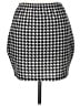 Shein Houndstooth Black Casual Skirt Size L - photo 2