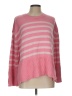 Gap 100% Cotton Stripes Pink Pullover Sweater Size L - photo 1