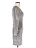 Unbranded Metallic Silver Cocktail Dress Size S - photo 4