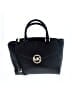 MICHAEL Michael Kors 100% Leather Black Leather Satchel One size - photo 1