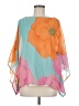 Trina Turk 100% Polyester Orange Kimono Size Med - Lg - photo 1