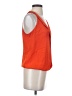 Heartloom 100% Polyester Orange Sleeveless Blouse Size S - photo 4