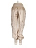 Cinq à Sept 100% Cupro Tan Gold Cargo Pants Size M - photo 2