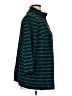 MING WANG Stripes Teal Coat Size 1X - photo 4