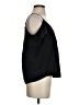 Joie 100% Silk Black Short Sleeve Top Size S - photo 4