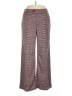 Cato Houndstooth Burgundy Casual Pants Size 14 - 16 - photo 1