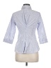 Banana Republic Blue 3/4 Sleeve Button-Down Shirt Size 6 Petite - photo 2