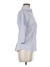 Banana Republic Blue 3/4 Sleeve Button-Down Shirt Size 6 Petite - photo 4