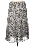 Laura Scott 100% Polyester Floral Gray Casual Skirt Size L - photo 2