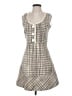 Marc Jacobs Tweed Gray Ivory Casual Dress Size 4 - photo 1