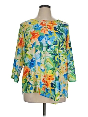 Alfred Dunner 3/4 Sleeve Blouse (view 1)
